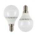 2 Pack of 4 Watt LED E14 Small Edison Screw Golf Ball Light Bulb – Warm White