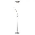Mother and Child 2 Light Floor Lamp with Bulbs – Polished Chrome