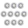 10 Pack of Recessed Downlighters, White