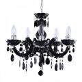 Marie Therese Chandelier – Black with FREE LED Bulbs