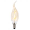 Vintage Filament 2 Watt LED E14 Small Edison Screw Light Bulb – Gold Tint