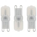 3 Pack of 2.5 Watt LED G9 Non-Dimmable Capsule Light Bulb – Cool White