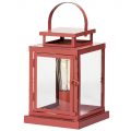 1 Light Vintage Lantern Table Lamp – Red