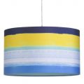 Large Water Colours Effect Easy to Fit Ceiling Shade – Multicoloured