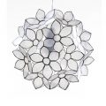 Natural Capiz Blossom Ball Easy to Fit Pendant Shade