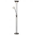 Mother and Child 2 Light Floor Lamp with Bulbs – Titanium