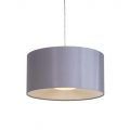 Small Ribbon Easy to Fit Ceiling Shade Drum – Grey