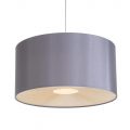 Large Ribbon Easy to Fit Ceiling Shade Drum – Grey