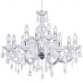 Marie Therese Chandelier 12 Light Chandelier – Chrome