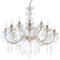 Marie Therese 12 Light Dual Mount Chandelier – Gold