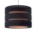 Mimis Easy to Fit Ceiling Shade Tiered Drum – Black