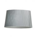 Rigid Easy to Fit Shade Pleated Cylinder – Silver