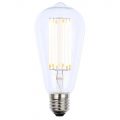 Vintage Filament 6 Watt Teardrop LED E27 Edison Screw Light Bulb – Clear