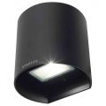 Stanley Tronto Outdoor LED Round Up & Down Wall Light – Black