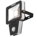 Stanley Lucerne Outdoor 20 Watt LED Flood Light with PIR Sensor – Cool White – Black