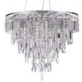 Marquis by Waterford – Bresna LED 6 Light Bathroom Ceiling Pendant – Chrome