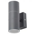 Kenn 2 Light Up and Down Outdoor Wall Light – Anthracite