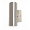 Kenn 2 Light Up and Down Outdoor Wall Light – Stainless Steel