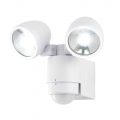 Sirocco 2 Light LED Security Spotlight with PIR Sensor – White