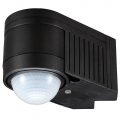 2 Pack of Luton Outdoor 360 Degree Corner Mount PIR Sensor – Black