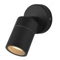 Kenn 1 Light Adjustable Outdoor Wall Light – Black