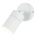Kenn 1 Light Adjustable Outdoor Wall Light – White