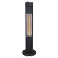 Pedestal 1600W Floor Standing Patio Radiant Heater – Black