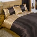 Sakkara Single Bed and Curtain Set – Chocolate Brown