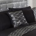 Waves Boudoir Cushion – Black