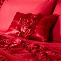 Freya Boudoir Cushion – Red