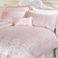 Regency New Jacquard Pink Pair of Pillowcases