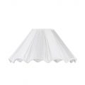 19 Inch Short Scallop Easy to Fit Shade – Cream