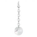 Montego 50cm Ceiling Spare Crystal Chrome Large Drop with five beads