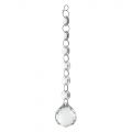 Galaxy Ceiling Spare Crystal 60cm Chrome Large Drop with six beads