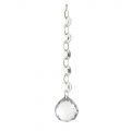 Galaxy Ceiling Spare Crystal 60cm Gold Large Drop with five beads