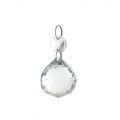 Galaxy Wall Light Spare Crystal Chrome Large Drop with one bead