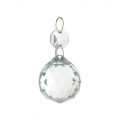 Galaxy Wall Light Spare Crystal Gold Large Drop with one bead