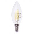 4 Watt E14 Small Edison Screw Decorative LED Filament Candle Bulb – Cool White