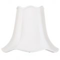 14 Inch Easy to Fit Scalloped Shade – Ivory