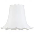 20 Inch Easy to Fit Scalloped Shade – Ivory