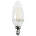 4 Watt E14 Small Edison Screw Filament LED Candle Light Bulb – Cool White