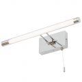 IP44 Rated Picture Light with Pull Cord – Chrome