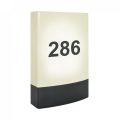 Outdoor House Number Sign Wall Light